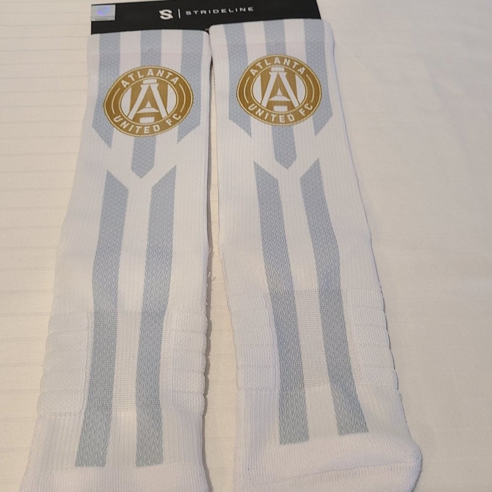 Unisex Soccer-Strideline Atlanta United FC Adult Knit Crew Socks Medium/Large-GA